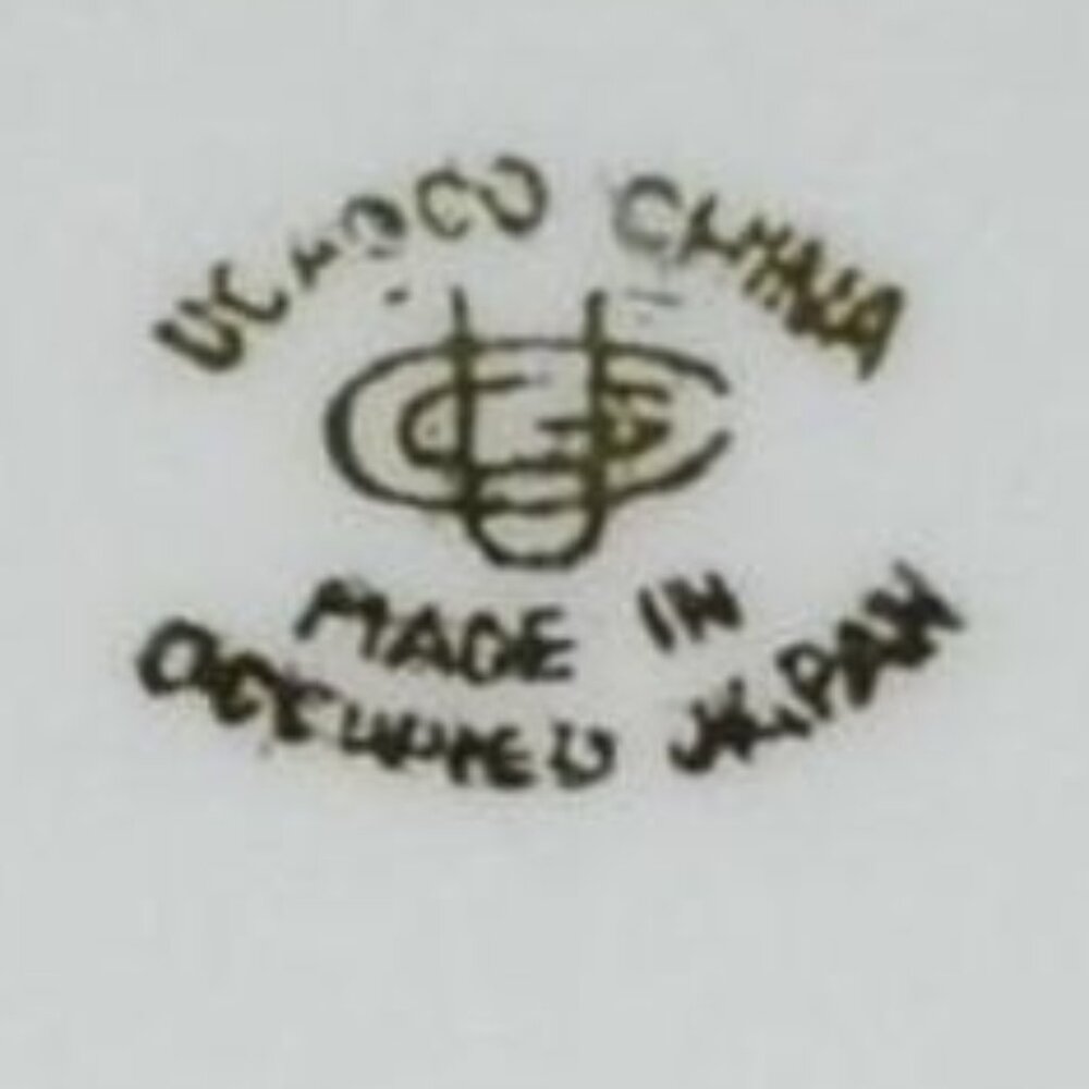 Vintage Shell Shaped China Trinket Dish Occupied Japan Dresser Vanity Decor - Picture 4 of 4